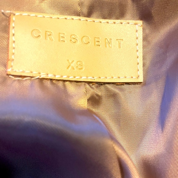 Crescent brown wool coat XS - Picture 4 of 4